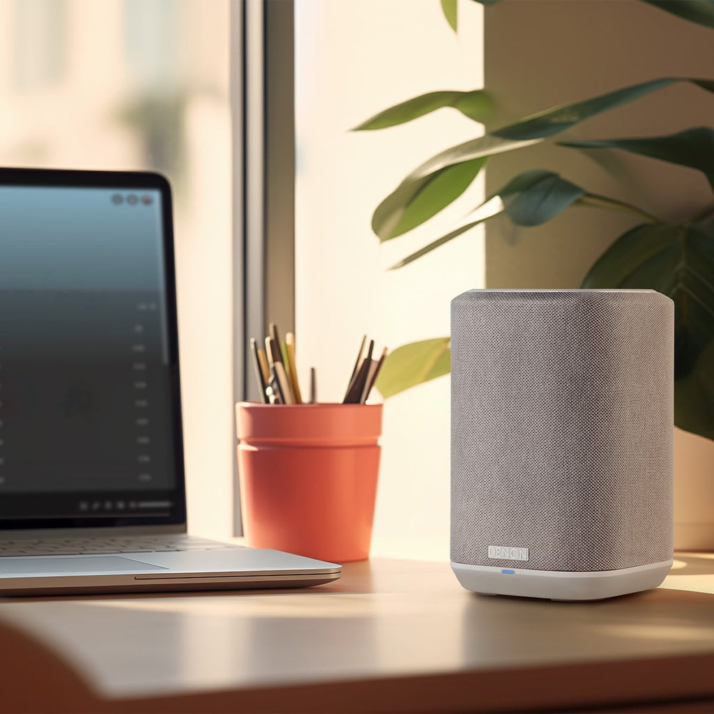 Denon Home 150 NV Compact Wireless Streaming Smart Speaker with HEOS Built-In (Black)