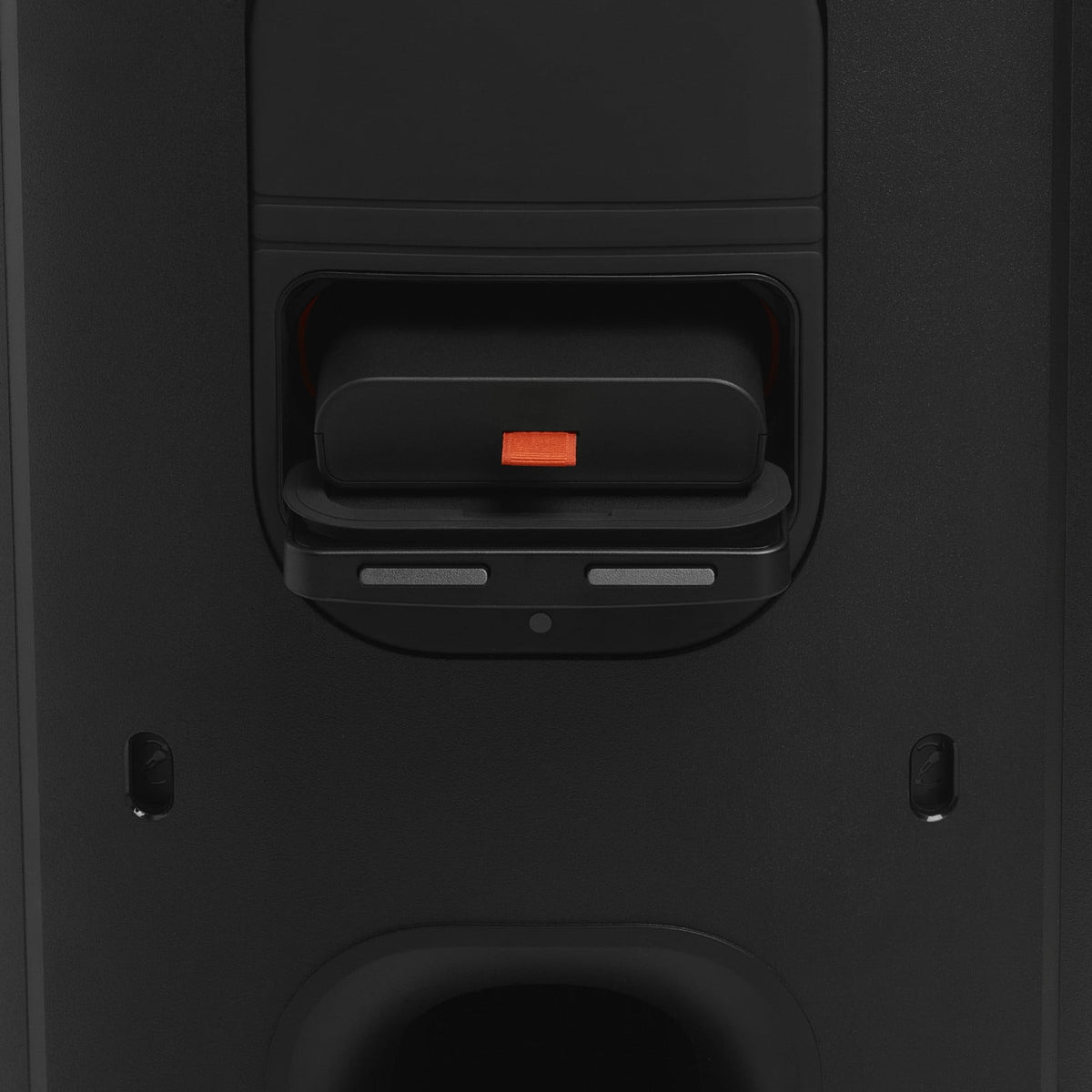 JBL PartyBox 330 - Portable party speaker with JBL legendary sound, futuristic lighting, a telescopic handle and wide wheels. - Black