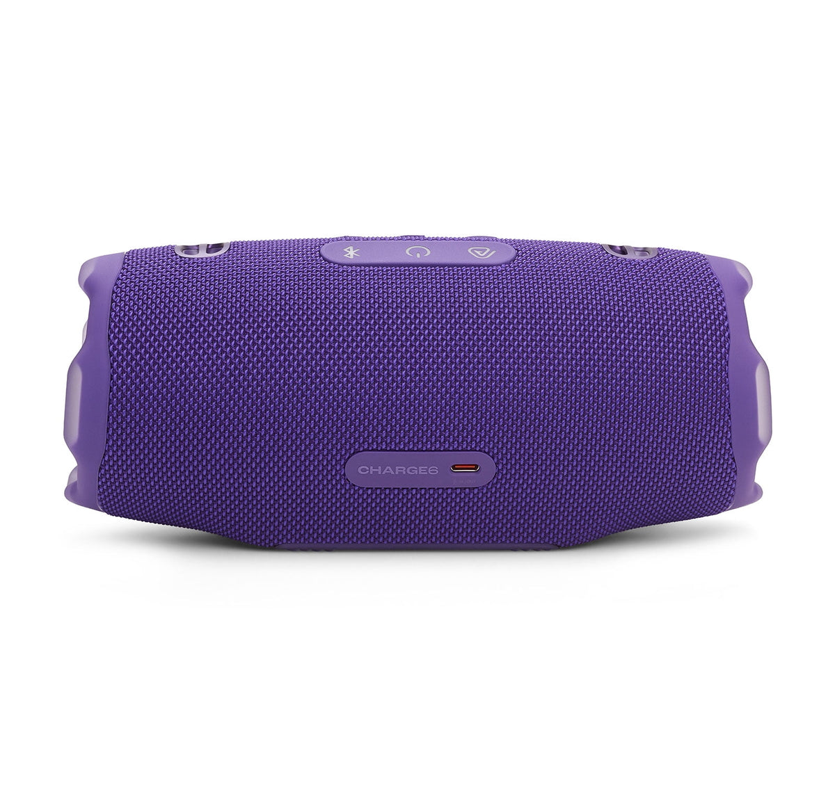 JBL CHARGE 6 Bluetooth Speaker & divvi! Premium Hard Case Bundle - Purple