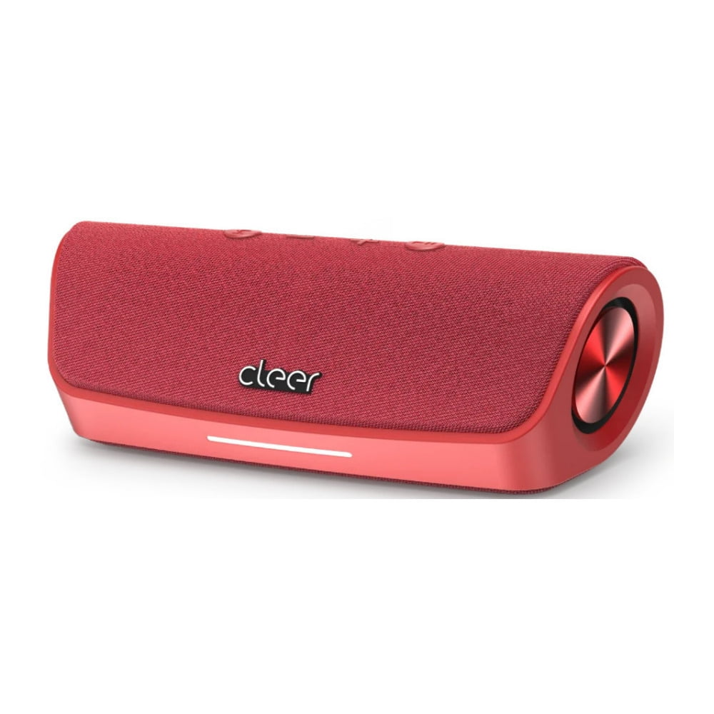 Cleer Audio SCENE Water-Resistant Portable Bluetooth Speaker (Red)