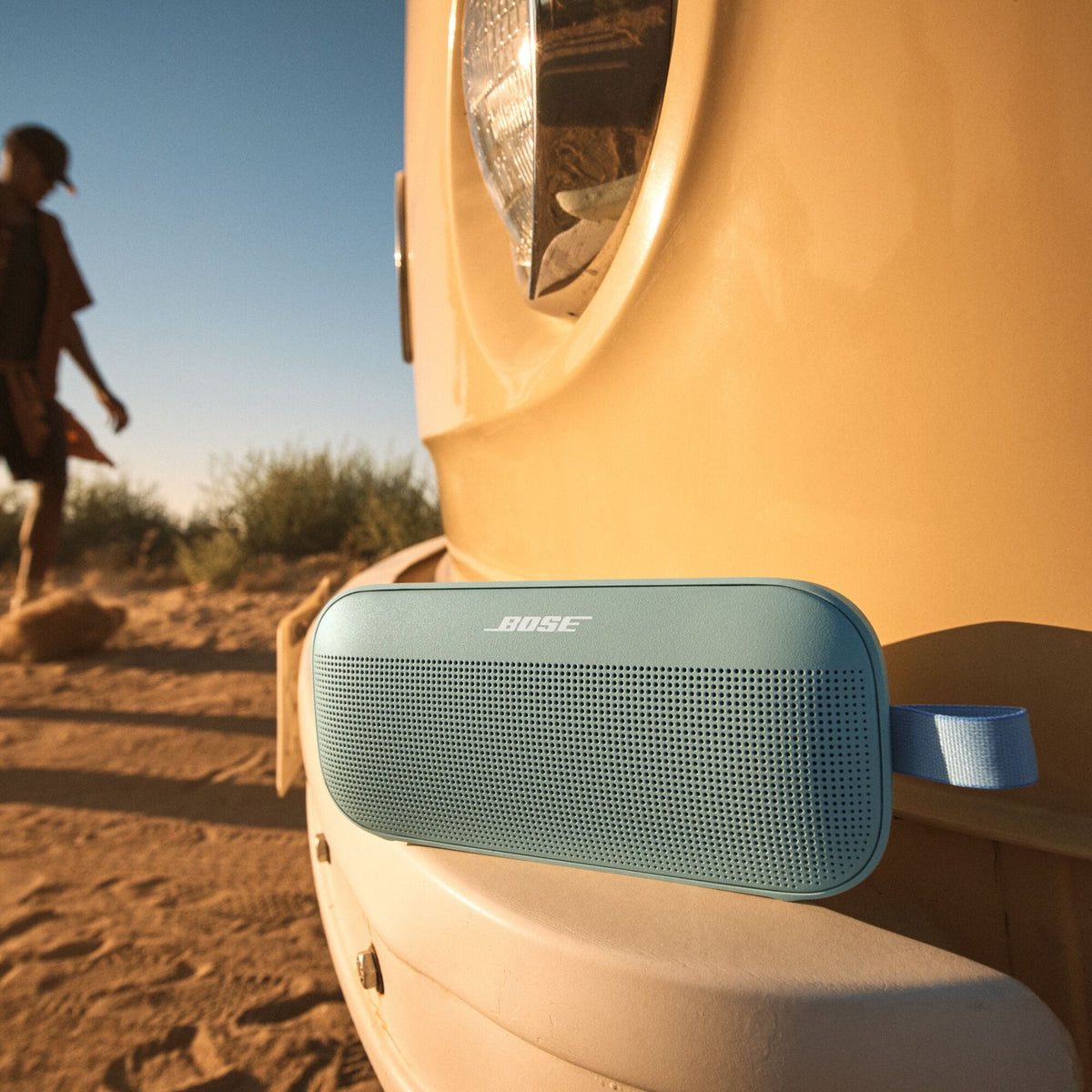 Bose SoundLink Flex II Wireless Waterproof Portable Bluetooth Speaker, Blue Dusk