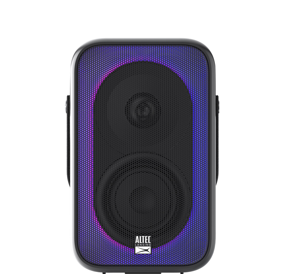 Altec Lansing Shockwave Portable Bluetooth Wireless Party Speaker with LED Lights, Black, IMT7000-BLK