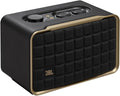 Open Box JBL Authentics 200 - Smart home speaker with Wi-Fi, Bluetooth and Voice Assistants with retro design - Black