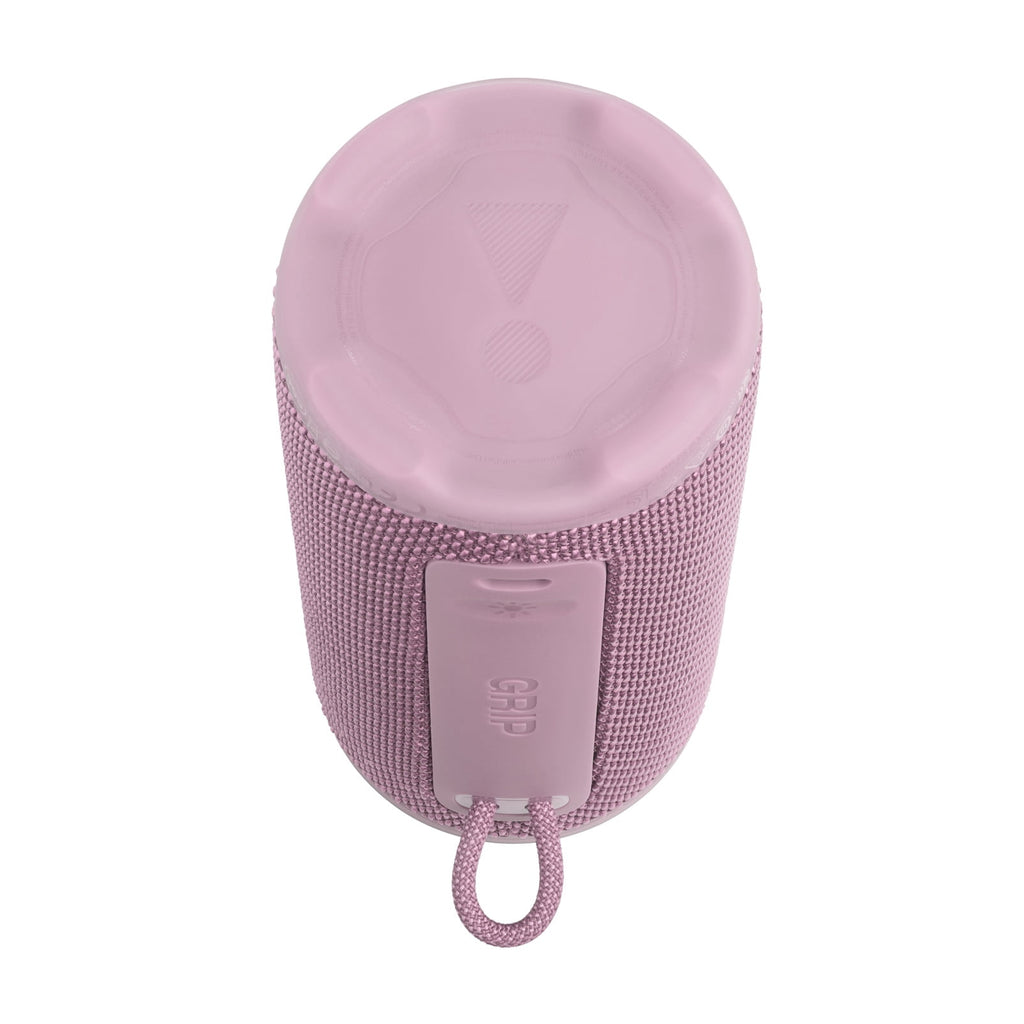 JBL Grip - Compact Bluetooth speaker with bold JBL Pro Sound and ambient light - Black