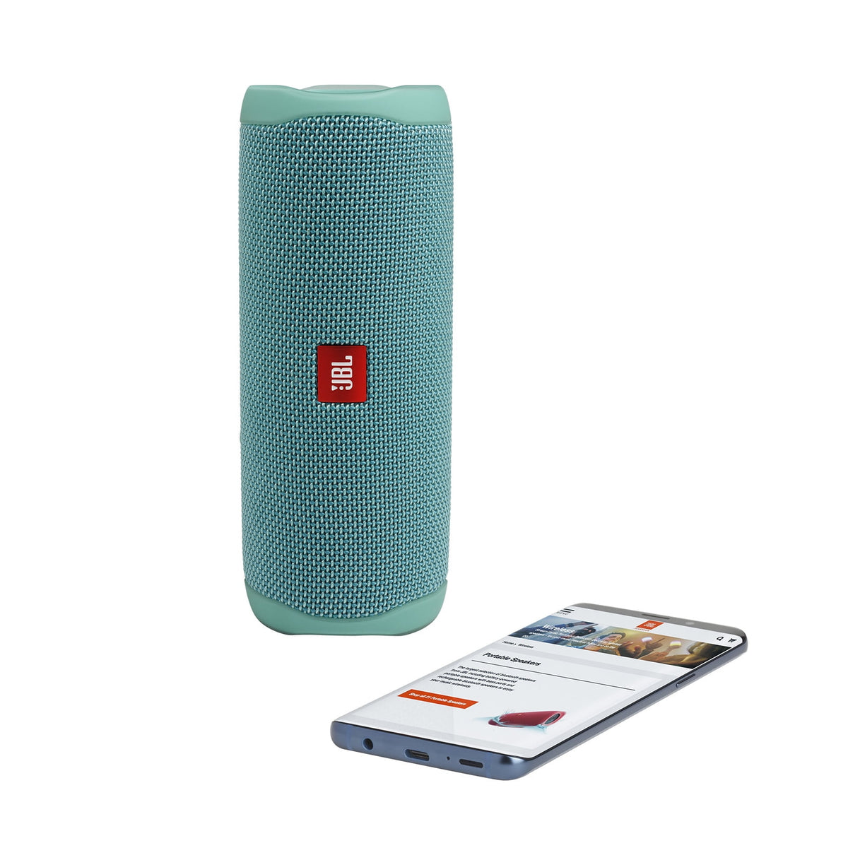 JBL Flip 5 - Portable Waterproof Speaker - Teal