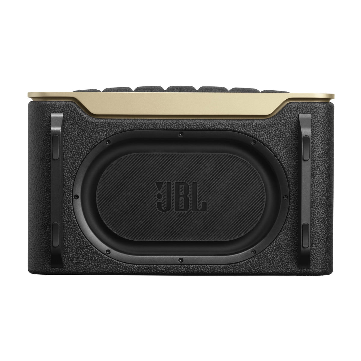JBL Authentics 300 - Portable smart home speaker with Wi-Fi, Bluetooth and voice assistants with retro design. - Black