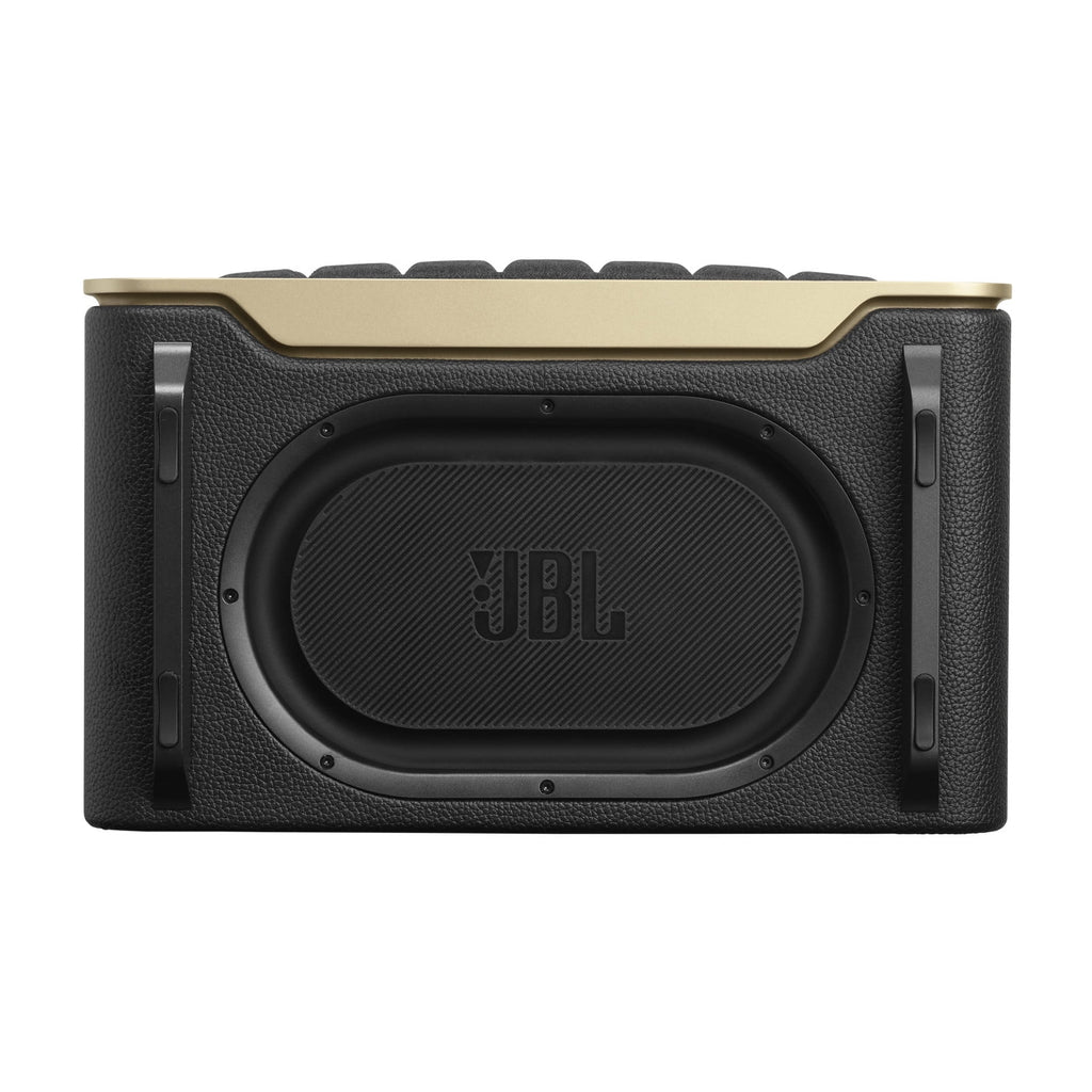 Restored JBL Authentics 200 - Smart home speaker with Wi-Fi, Bluetooth and Voice Assistants with retro design - Black (Refurbished)
