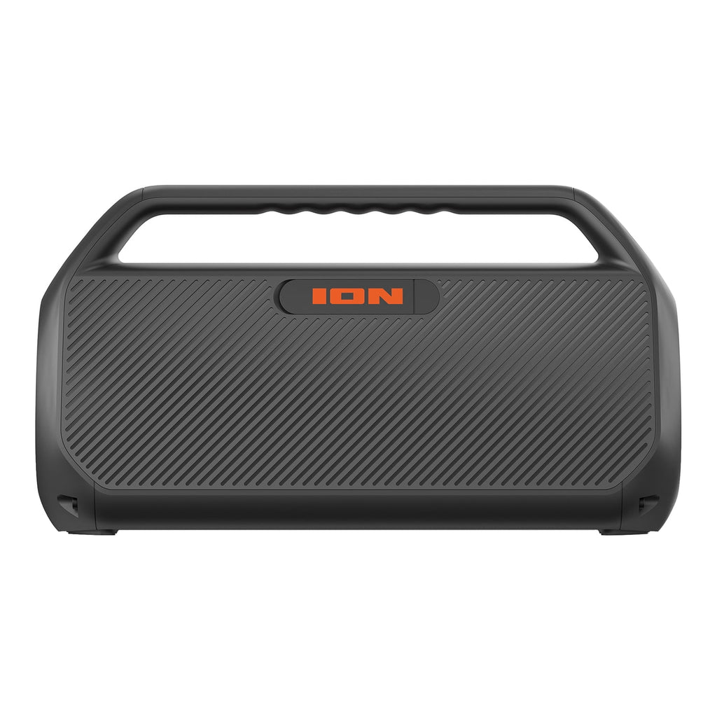 ION Uber Boom Ultra Portable Bluetooth Boom Box with Speakerphone, Lights, and Stereo-Link