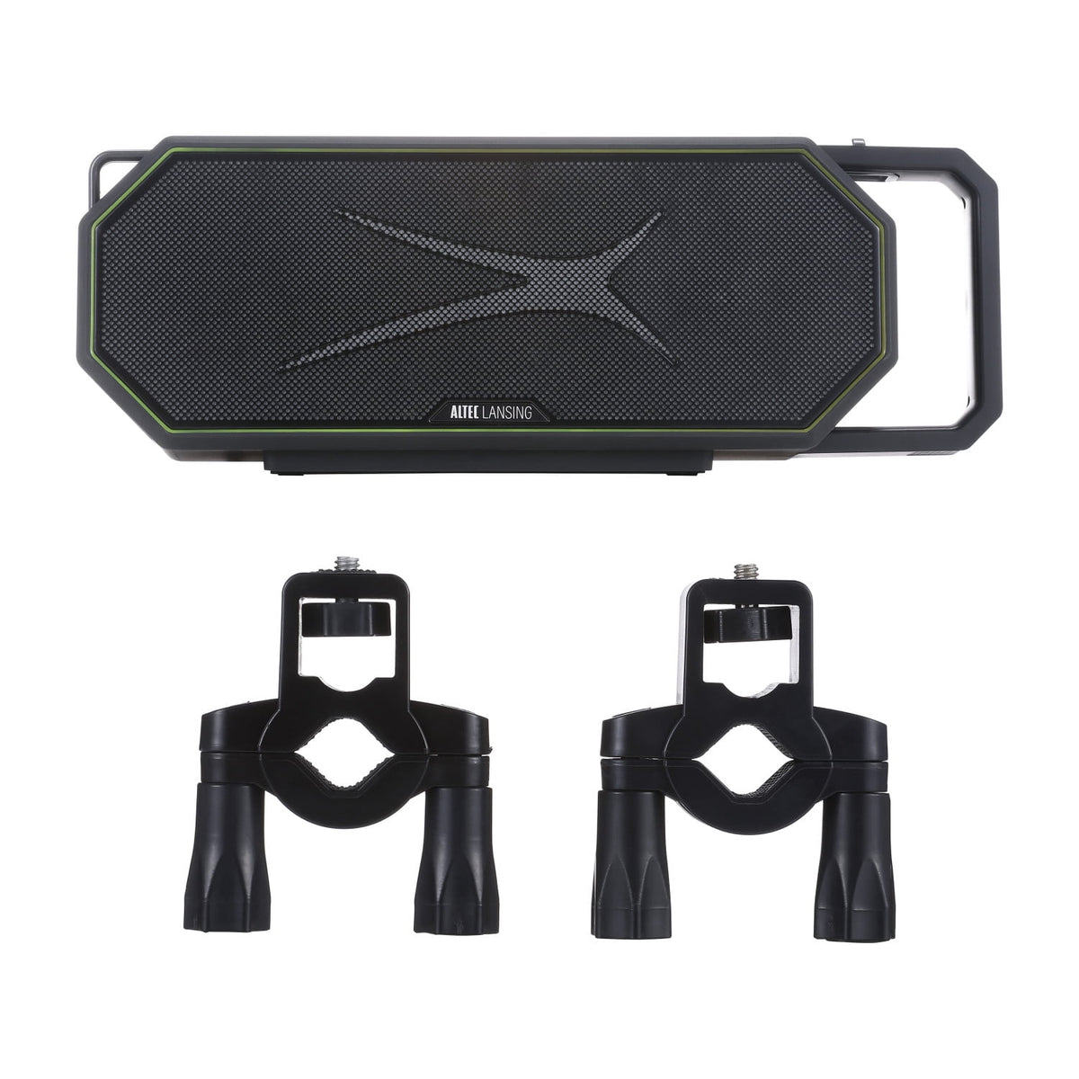 Altec Lansing HydraShock 2.0 EverythingProof™ Bluetooth Speaker, 20H Playtime, HyperEdge LED, Qi Wireless Charging, IP67 Waterproof, Party Sync, USB-C Fast Charge