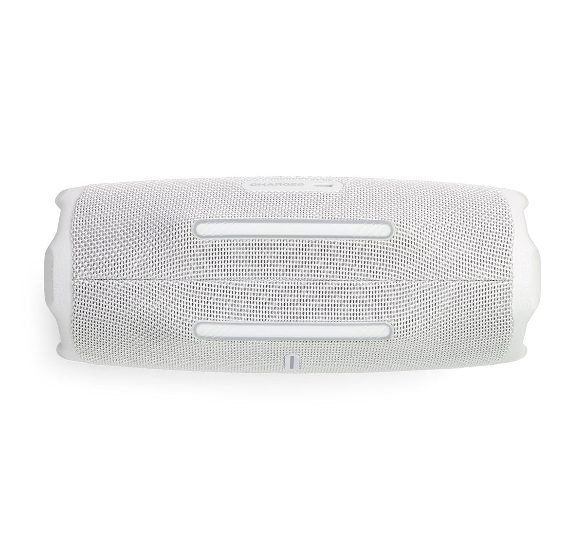 JBL CHARGE 6 Bluetooth Speaker & divvi! Premium Hard Case Bundle - White