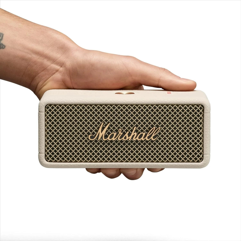 Marshall Emberton III Portable Water Resistant Bluetooth Speaker (Cream)