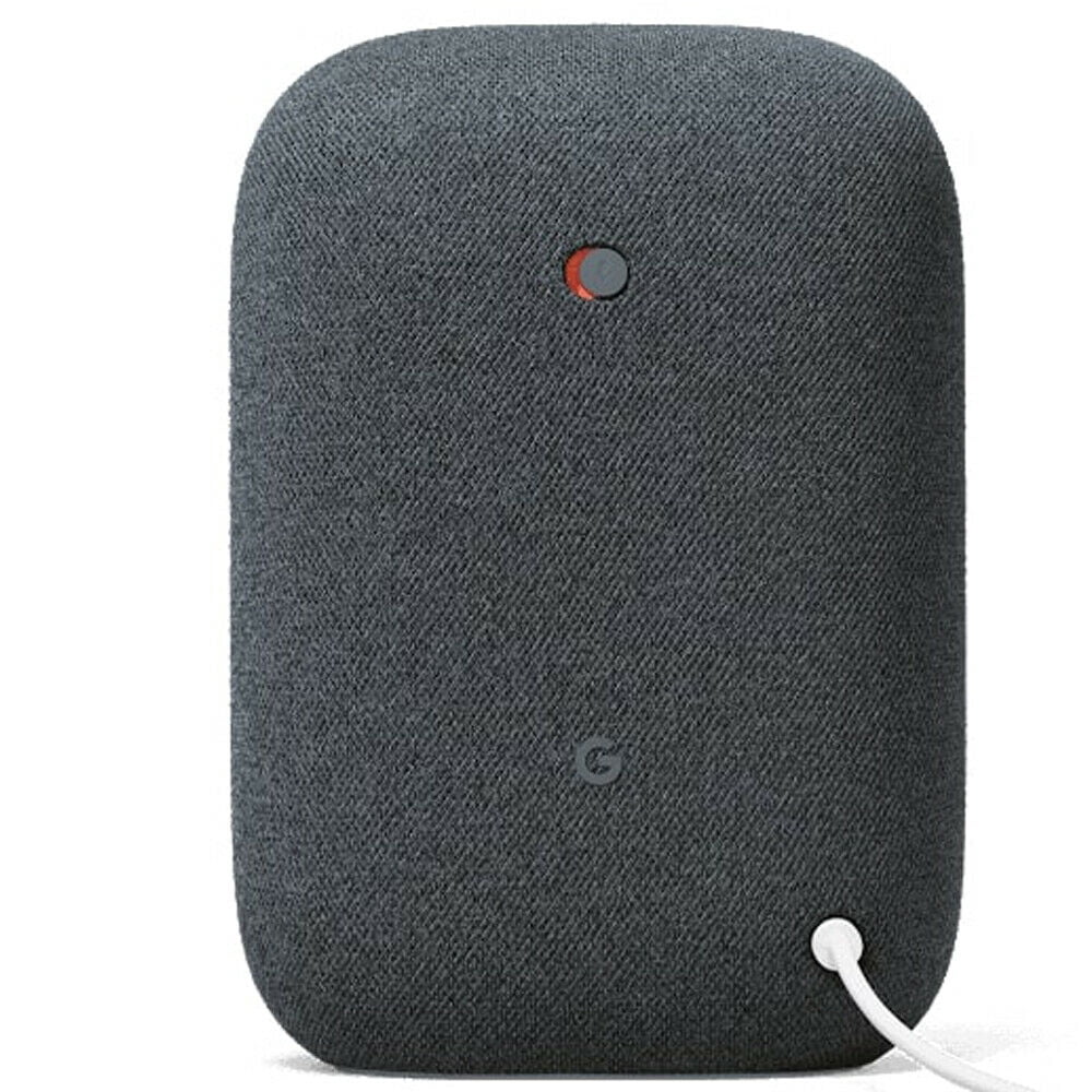Google Nest Audio Smart Speaker Charcoal Surround Sound (GA01586-US) - (2-Pack)