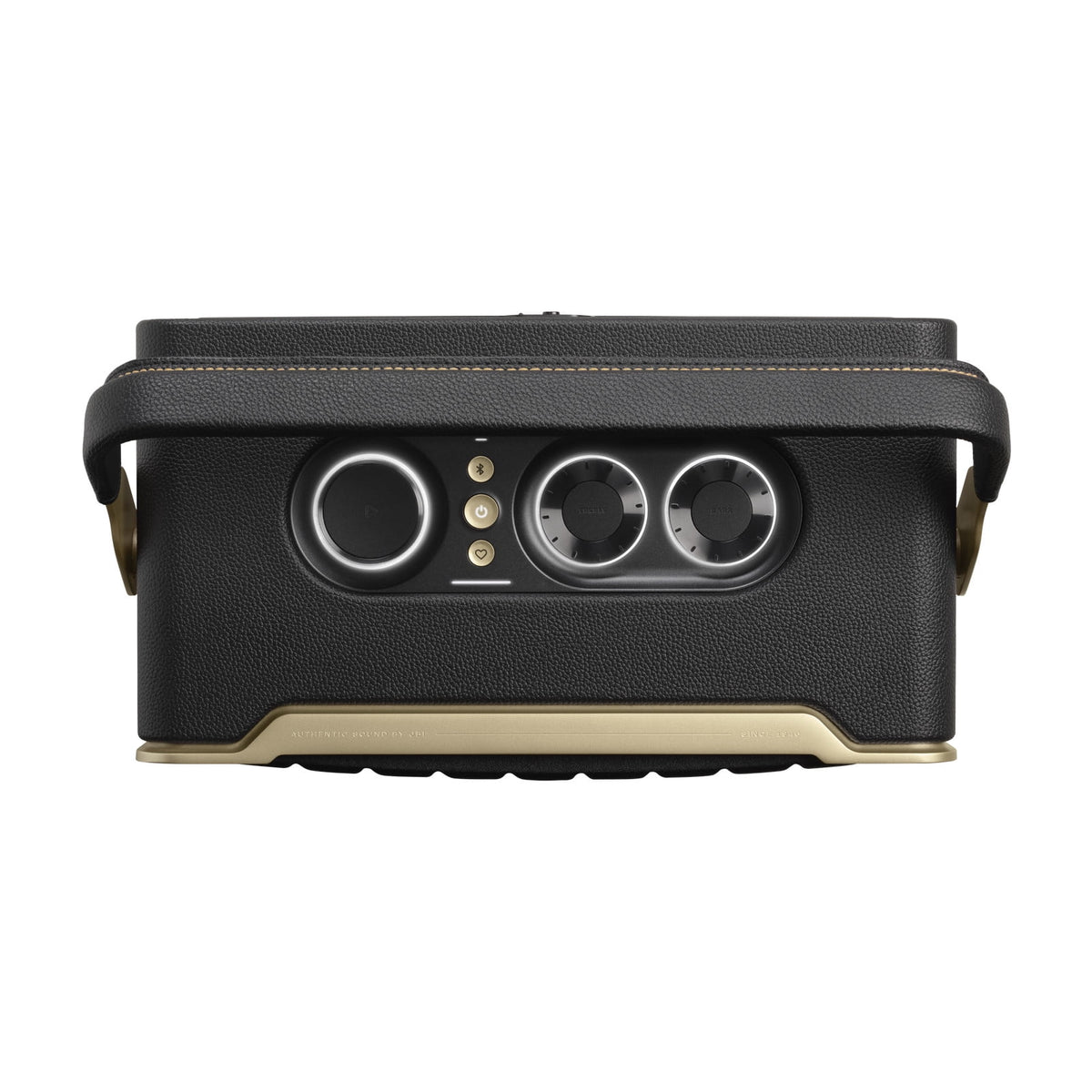 JBL Authentics 200 - Smart home speaker with Wi-Fi, Bluetooth and Voice Assistants with retro design - Black