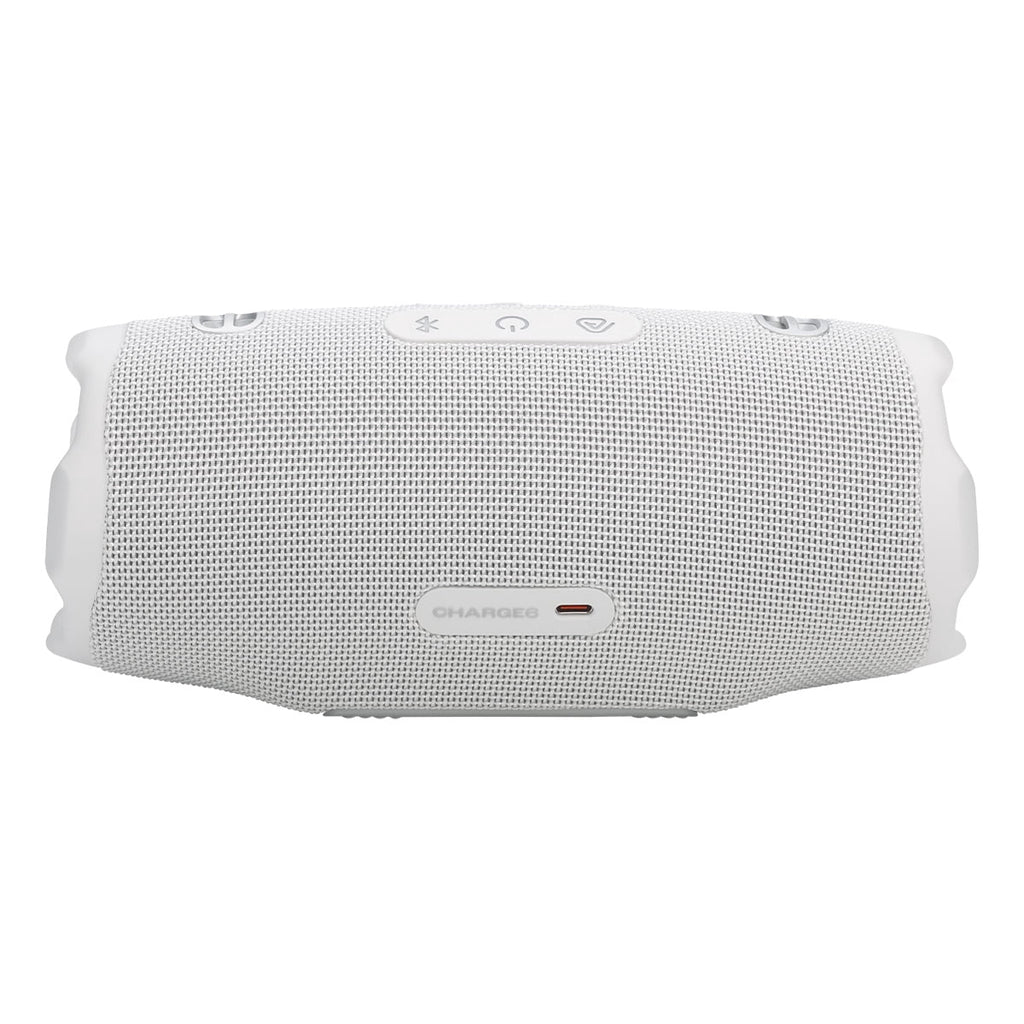 JBL Charge 6 Waterproof Portable Speaker Bundle with gSport Silicone Sleeve (Black)