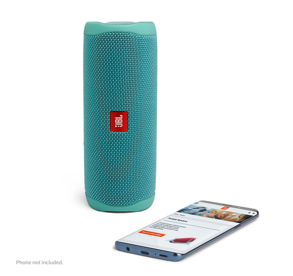 Open Box JBL Flip 5 Teal Portable Bluetooth Speaker