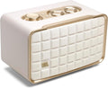 Open Box JBL Authentics 200 - Smart home speaker with Wi-Fi, Bluetooth and Voice Assistants with retro design - White