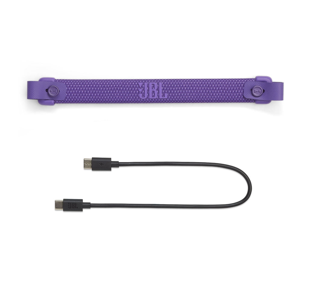 JBL CHARGE 6 Bluetooth Speaker & divvi! Premium Hard Case Bundle - Purple