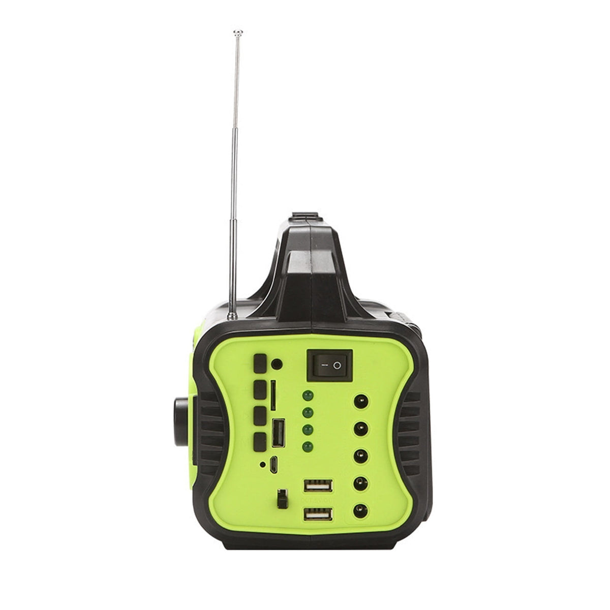 Solar-Powered Portable Lantern With Multi-Function Bluetooth Speaker, Radio, And High-Intensity Emergency Spotlight - Ultra-Long Battery Life For Camping And Outdoor Use
