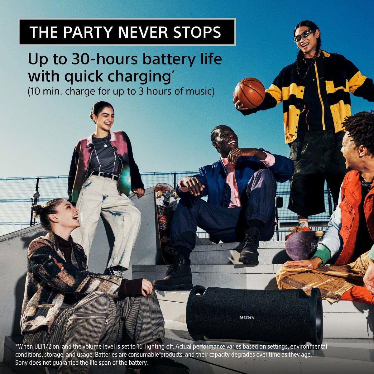 Sony ULT FIELD 7 Wireless Portable Bluetooth Karaoke Party Speaker