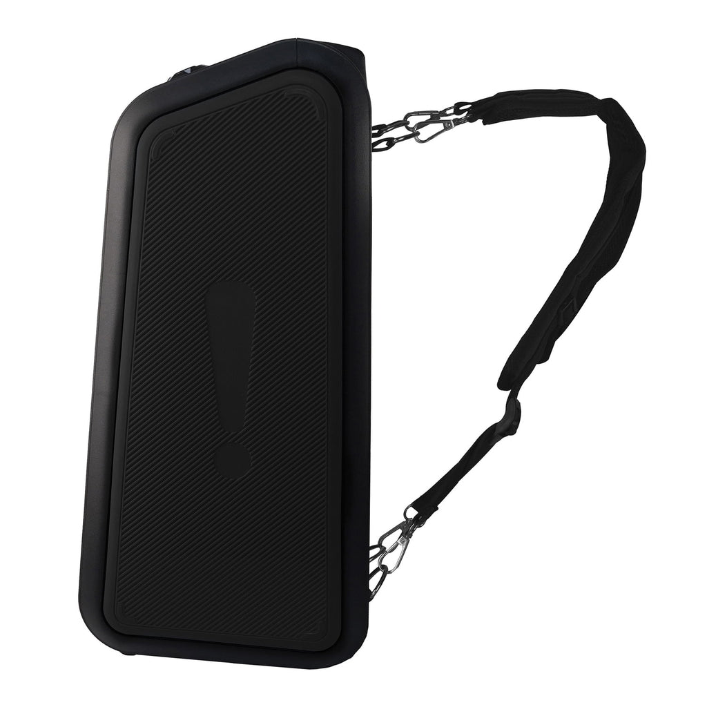 IQ Sound Sound Traveler 20-Watt-Continuous-Power Portable Backpack Speaker with Wired Microphone and Remote