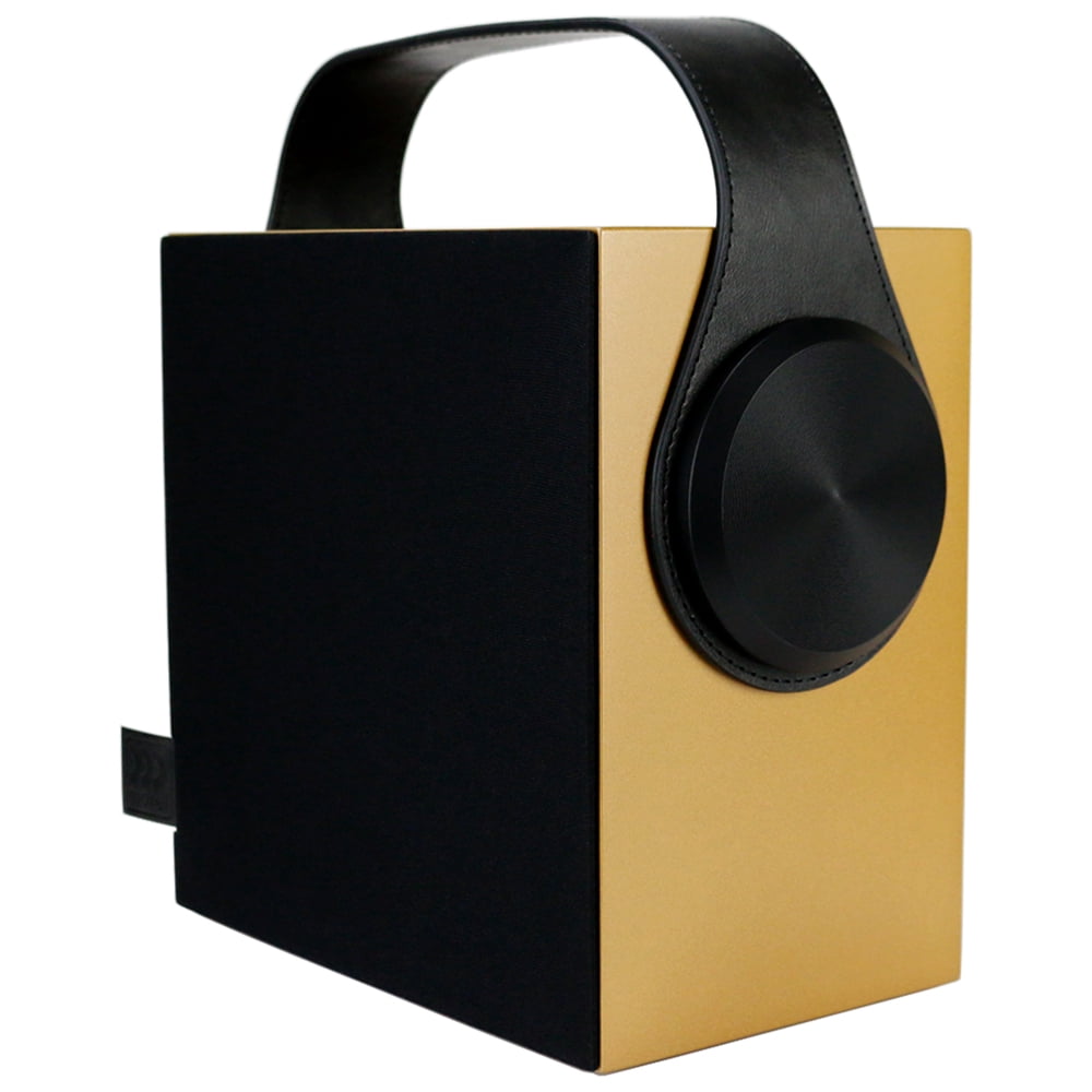 Morel Biggie Home Audio Bluetooth Wifi Wireless Speaker - Golden Glow *NEW*