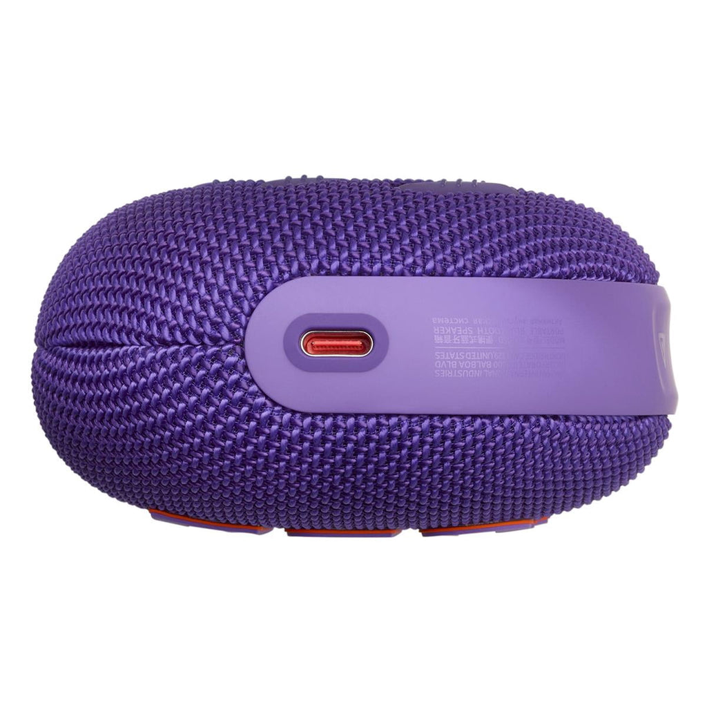 JBL Clip 5 Ultra Portable Bluetooth Speaker with gSport Silicone Sleeve (White)