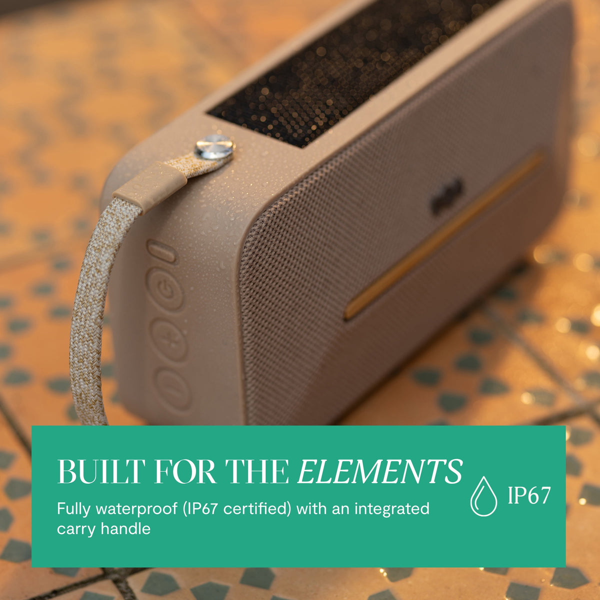 House of Marley Rise Up Solar Bluetooth® Speaker - Blue