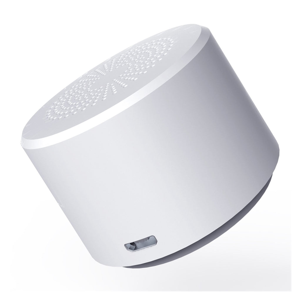 Round Portable Mini Wireless Bluetooth Speaker Subwoofer Smart Voice Control Portable Bluetooth Speaker 5.0 ,Easy to Use
