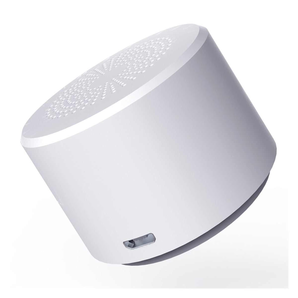 Round Portable Mini Wireless Bluetooth Speaker Subwoofer Smart Voice Control Portable Bluetooth Speaker 5.0 ,Easy to Use