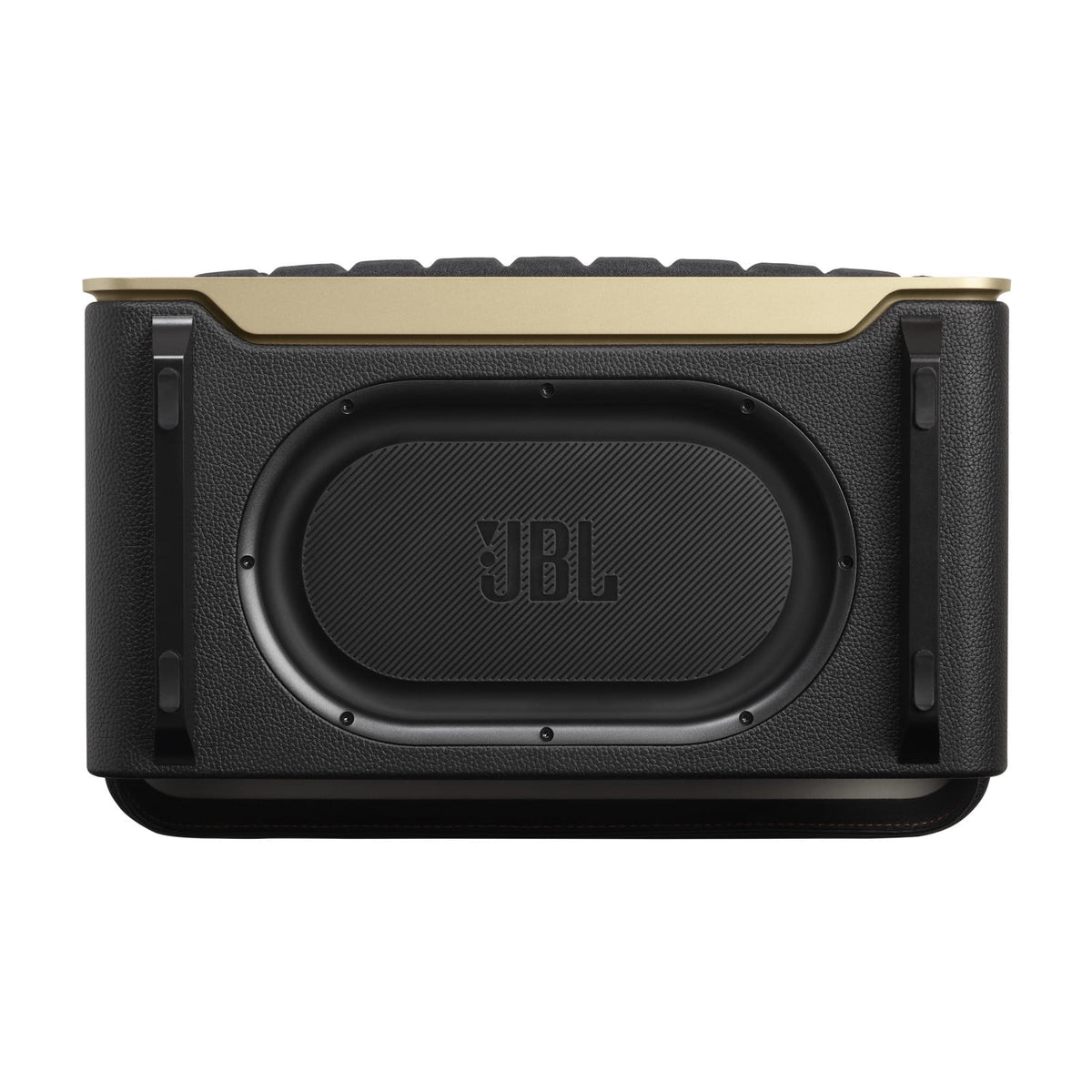 JBL Authentics 300 - Portable smart home speaker with Wi-Fi, Bluetooth and voice assistants with retro design. - Black