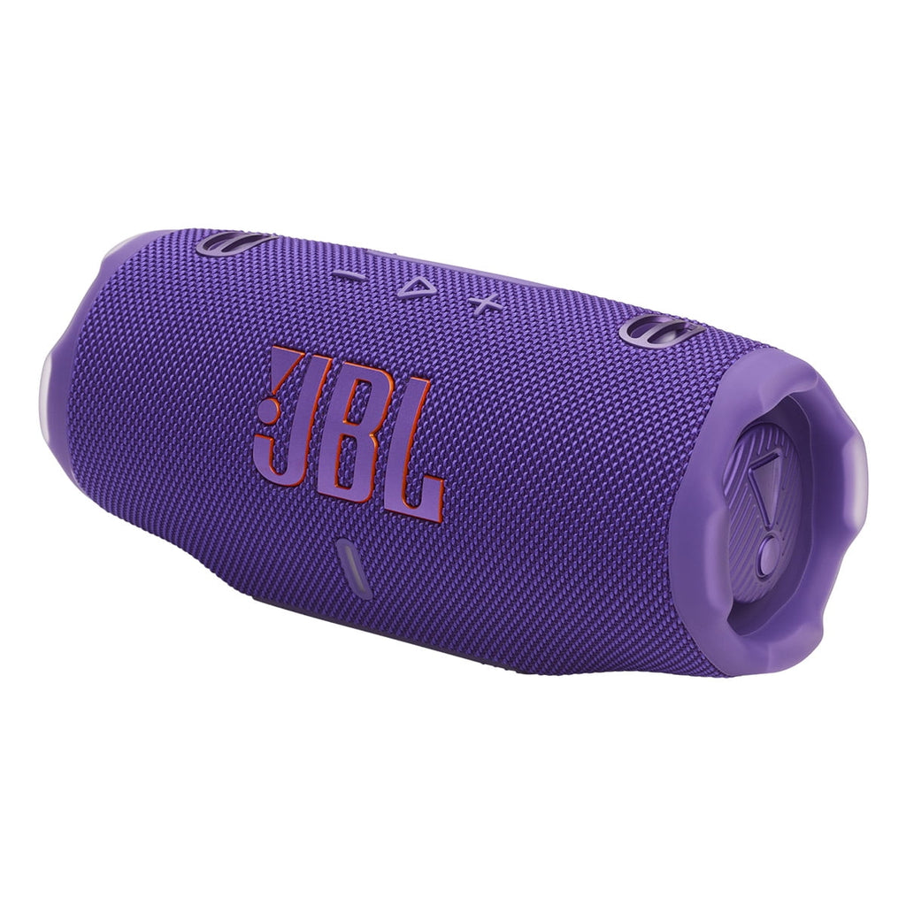 JBL Charge 6 Waterproof Portable Speaker Bundle with gSport Silicone Sleeve (Black)