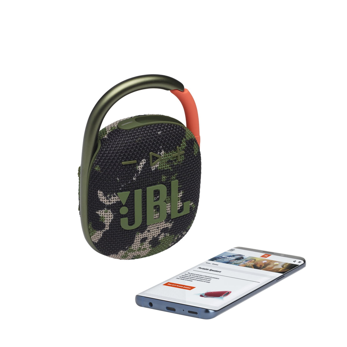 JBL Clip 4 - Ultra-portable Waterproof Speaker - Red