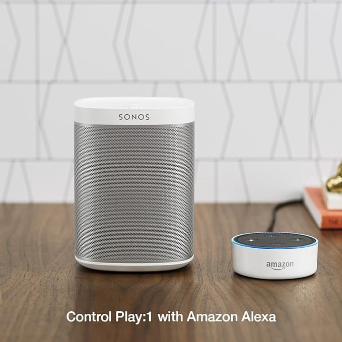 Pre-Owned Sonos Play:1 - Compact Wireless Smart Speaker - White
