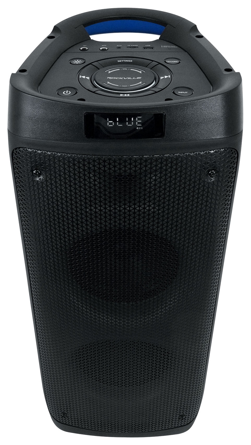 (2) Rockville BASS PARTY 65 Rechargeable LED Bluetooth Speakers w/Wireless Link