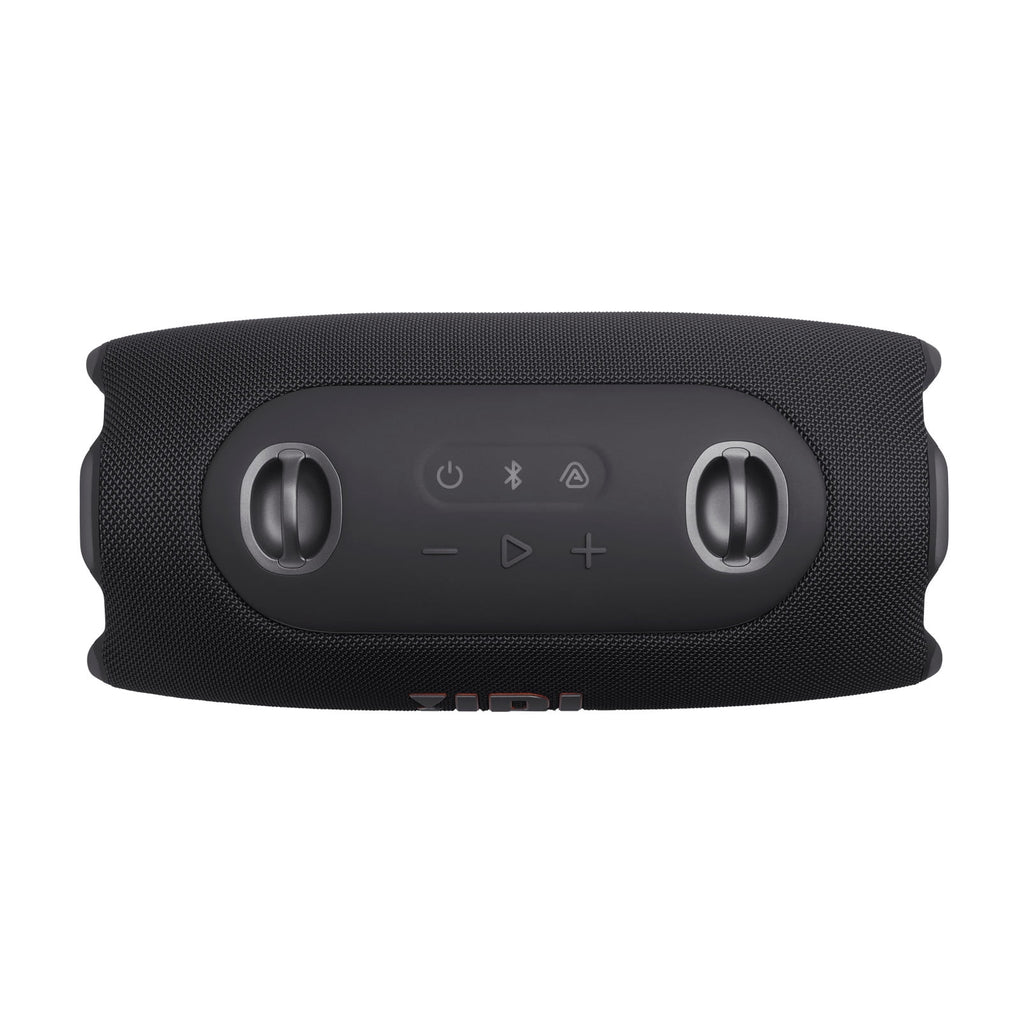 JBL Xtreme 5 - Portable waterproof speaker with massive legendary JBL sound, ambient edge lighting, and a convenient shoulder strap - Black