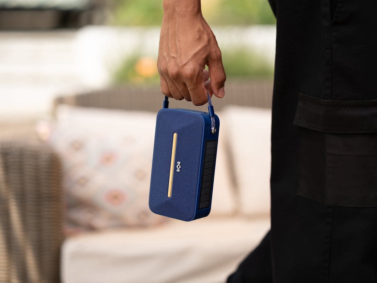 House of Marley Rise Up Solar Bluetooth® Speaker - Blue
