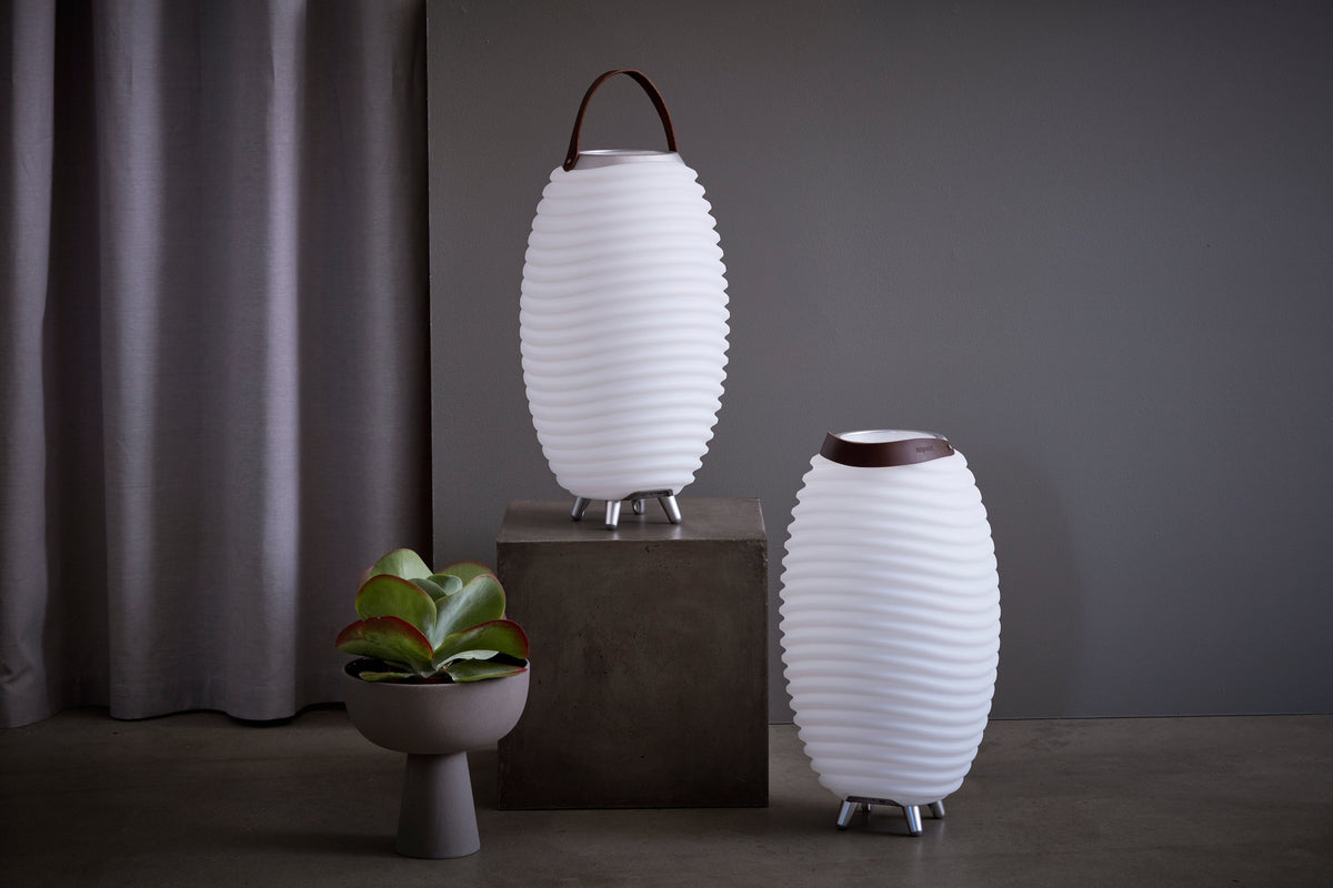 Kooduu Synergy 50 Lamp 1-Light Cordless Rechargeable Dimmable Indoor Outdoor Speaker Lamp