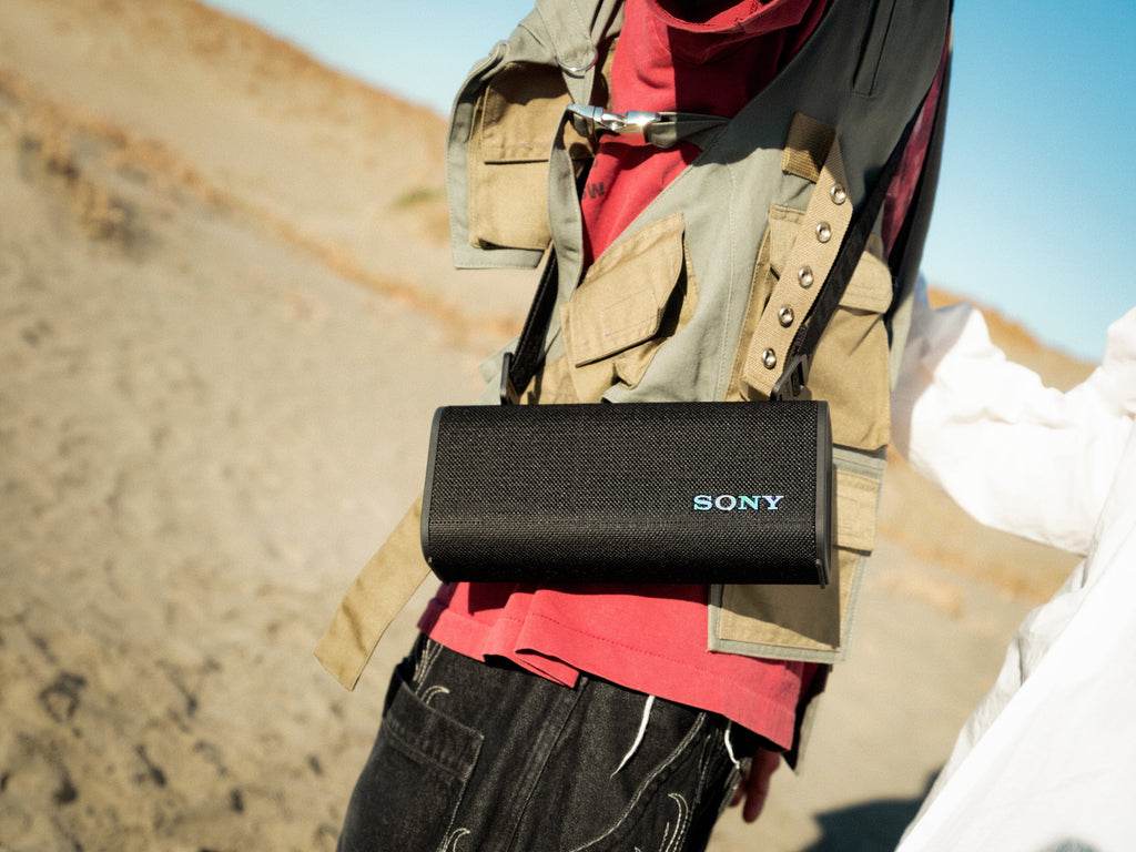 Sony ULT FIELD 3 Wireless Portable Bluetooth Speaker, IP67 Waterproof, Dustproof, Rustproof, and Shockproof Black