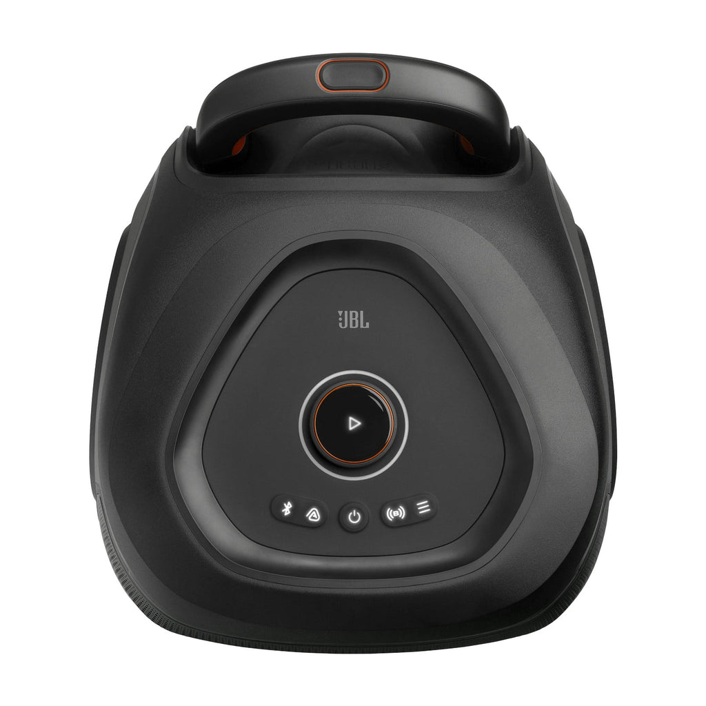 JBL PartyBox 330 - Portable party speaker with JBL legendary sound, futuristic lighting, a telescopic handle and wide wheels. - Black