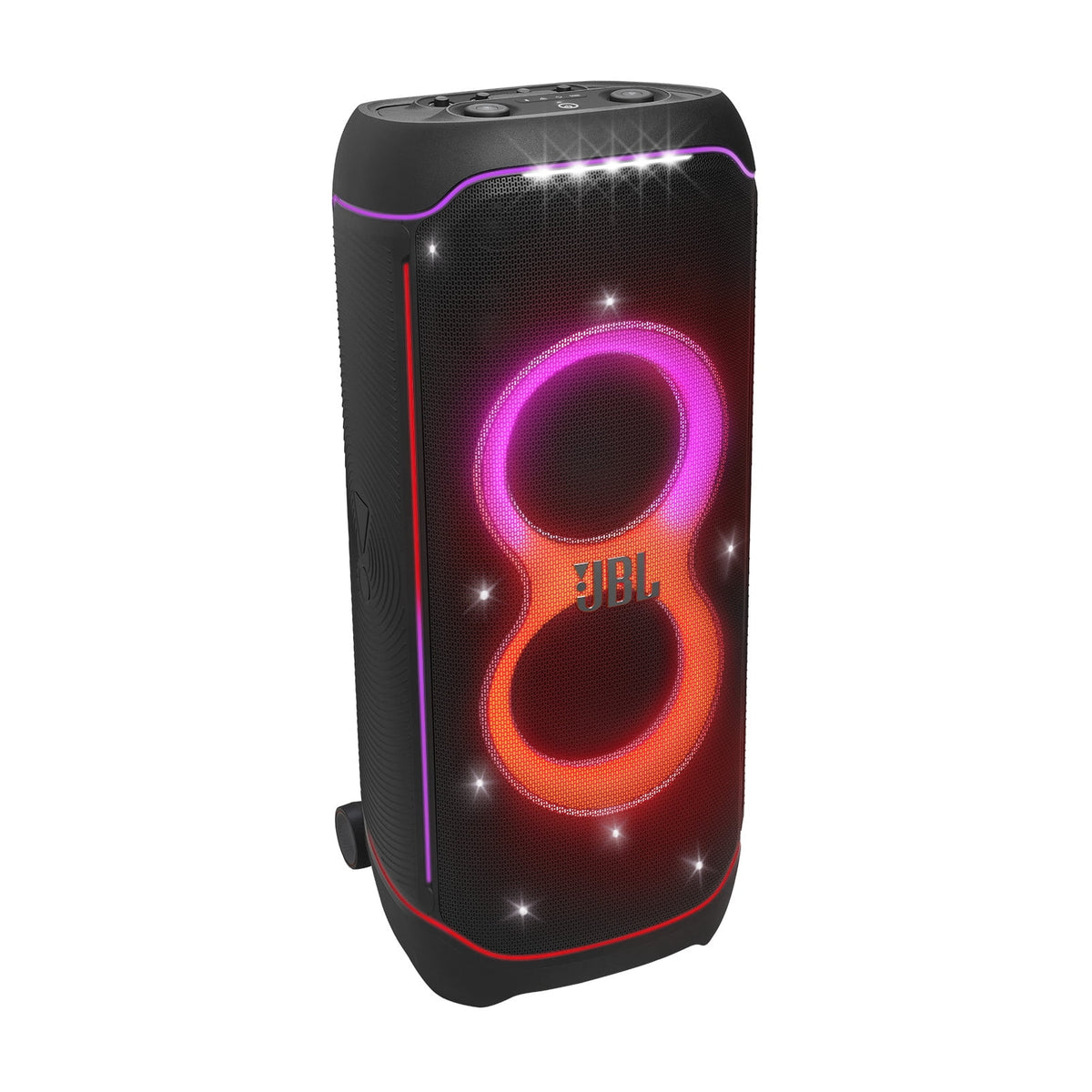 JBL PartyBox Ultimate - Massive party speaker with powerful sound, multi-dimensional lightshow, and splashproof design. - Black