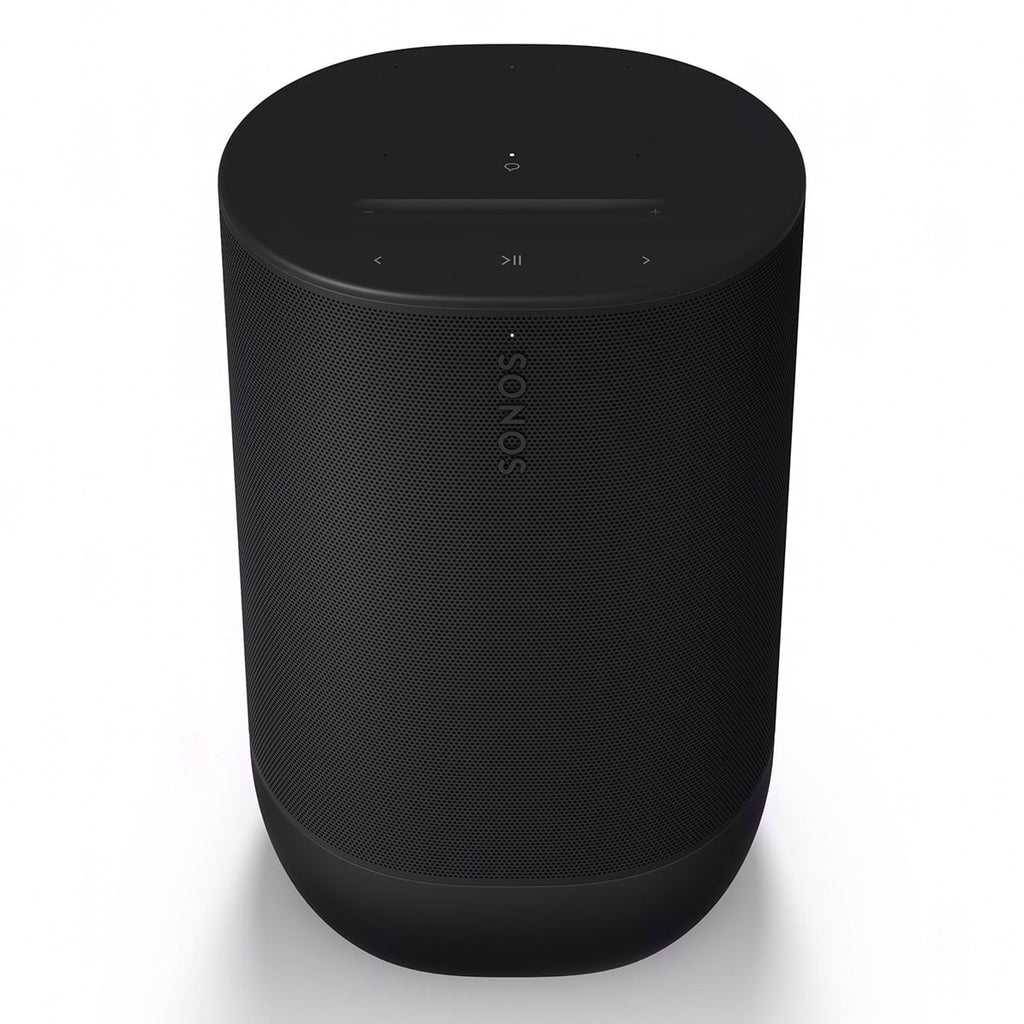 Sonos Move 2 Portable Bluetooth Smart Speaker, Water Resistant, Black