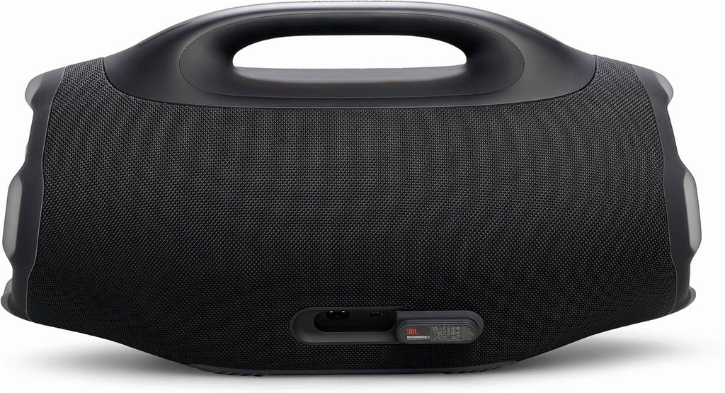 JBL Boombox 4 Portable Waterproof Bluetooth Speaker with Electronics Expo Gear Weather-Resistant Hard-Shell Travel Case – Powerful Bass, 34-Hour Playtime, IP68 Waterproof, Auracast, BLACK