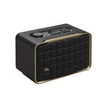 Restored JBL Authentics 200 - Smart home speaker with Wi-Fi, Bluetooth and Voice Assistants with retro design - Black (Refurbished)