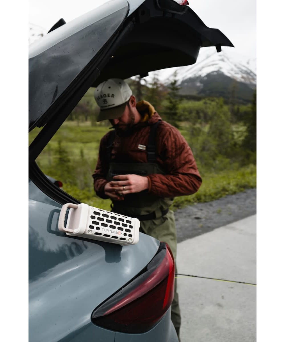 Turtlebox Ranger Li-Ion Battery-Powered Ultra-Portable Speaker, River Rock