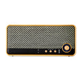 onn Medium Black Wi-Fi Speaker with Multi-Directional Sound and Bluetooth