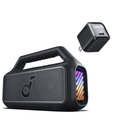 soundcore Boom 2 By Anker Outdoor Speaker with USB C Charger Block 20W (Nano Pro)