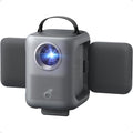 soundcore Nebula P1i Smart Projector with WiFi and Bluetooth, Flippable Speakers, 2.0 Dolby Audio, 380 ANSI Lumens, Full HD 1080P, All-Glass Lenses, Dual 10W Stereo, GTV, Portable